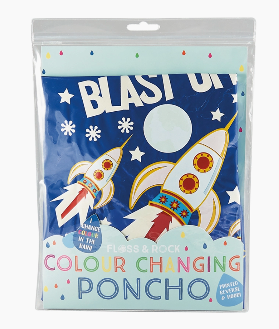 Rocket Color Changing Poncho