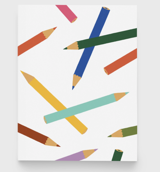 Color Pencils Greeting Card