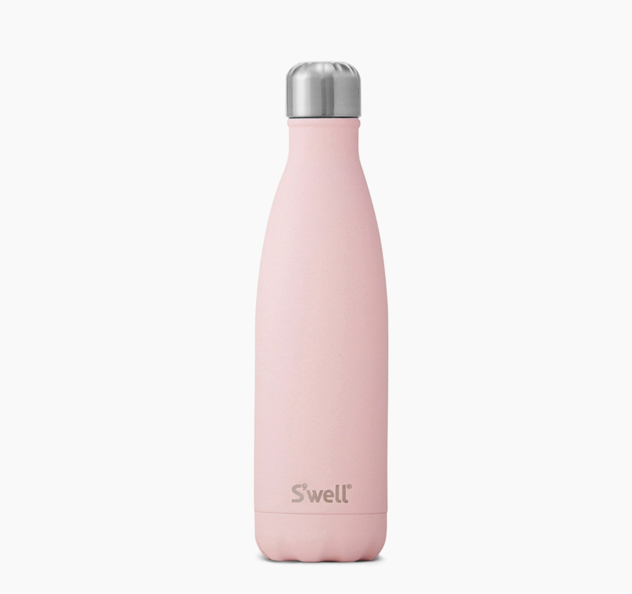 Stainless Steel Water Bottle - Pink Topaz- 17oz