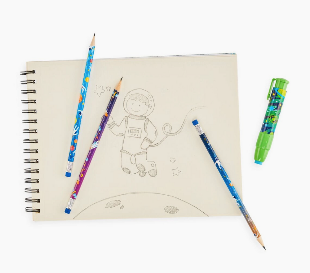 Astronaut Graphite Pencils - Set of 12