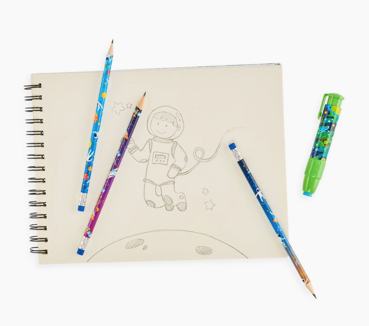 Load image into Gallery viewer, Astronaut Graphite Pencils - Set of 12
