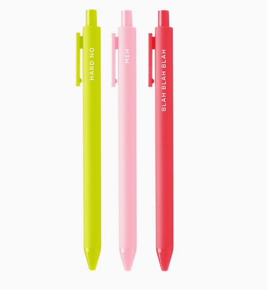 Jotter Pens - Set of 3 - More Colors Available