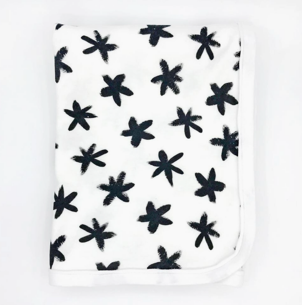 Starry Eyed Organic Cotton Baby Blanket
