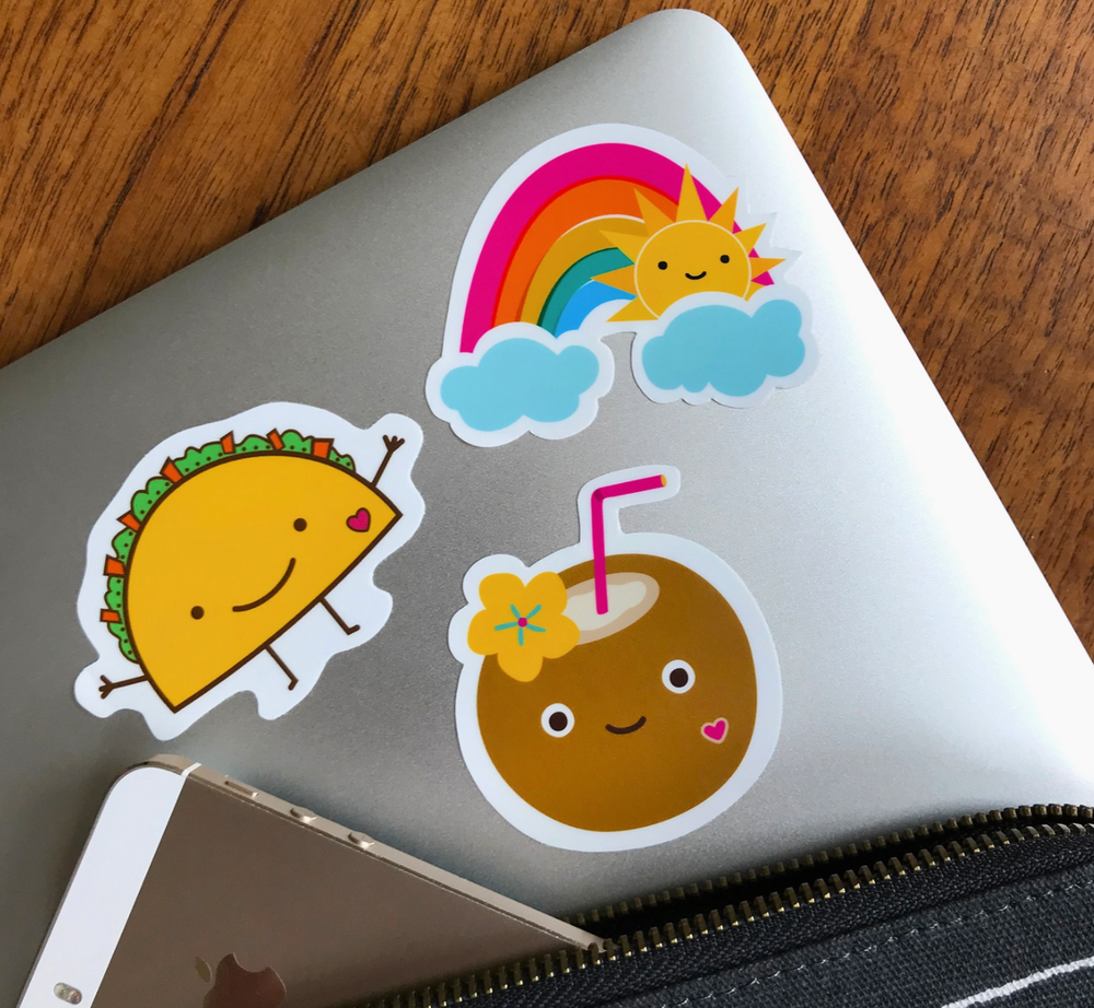 
            
                Load image into Gallery viewer, Taco Vinyl Sticker
            
        
