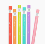Noted! Graphite Mechanical Pencils - Set of 6