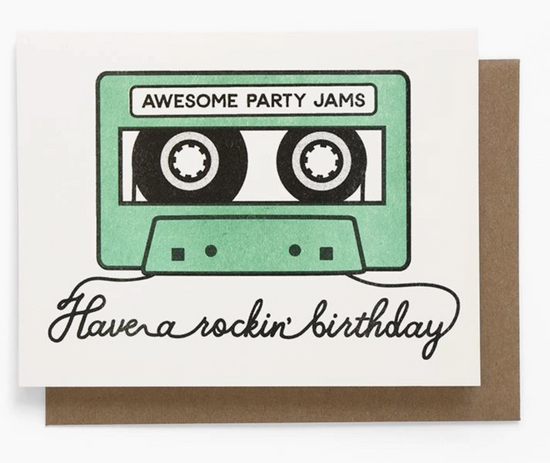 Mixtape Birthday Card