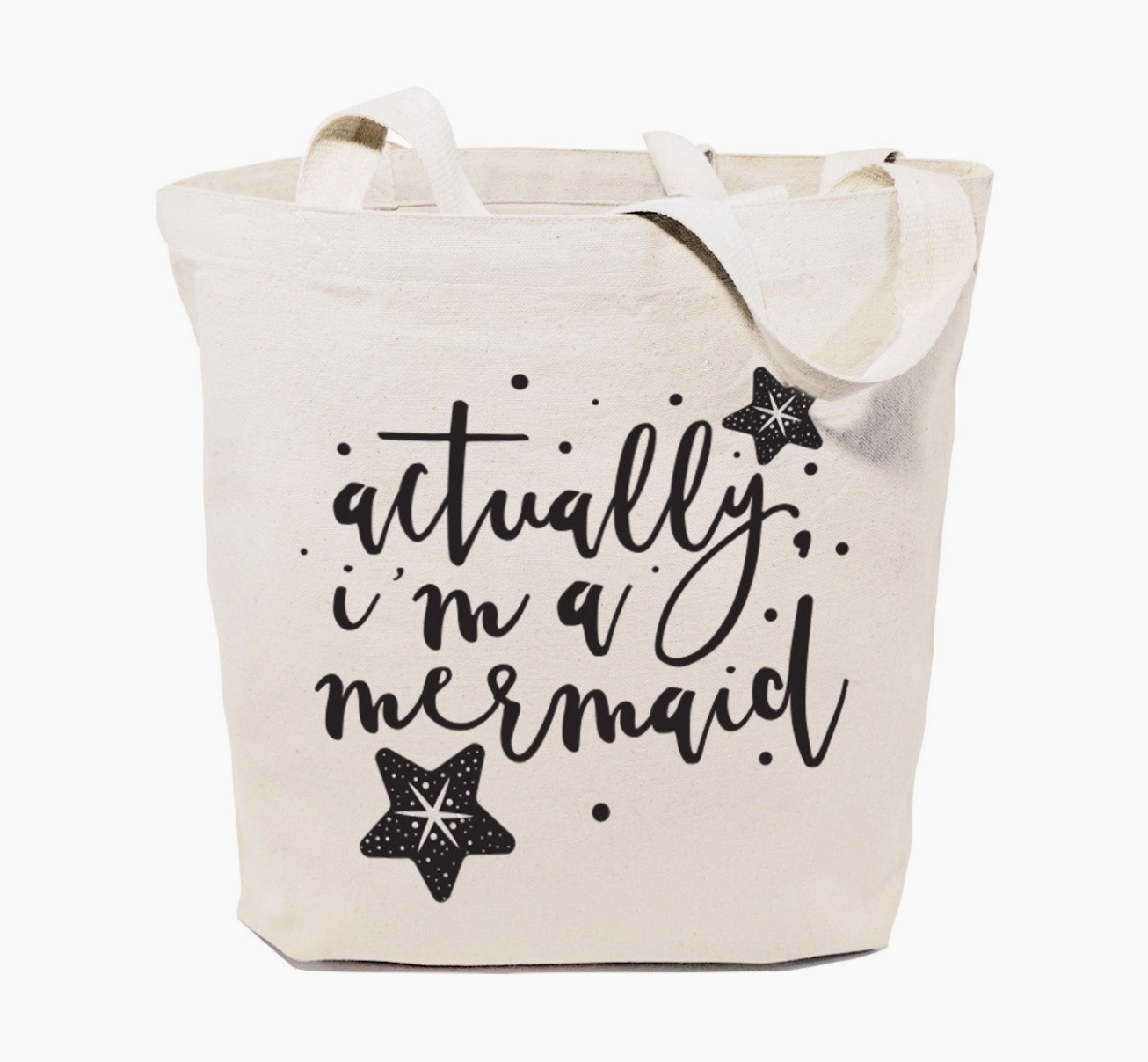 Mermaid Reusable Sticker Tote