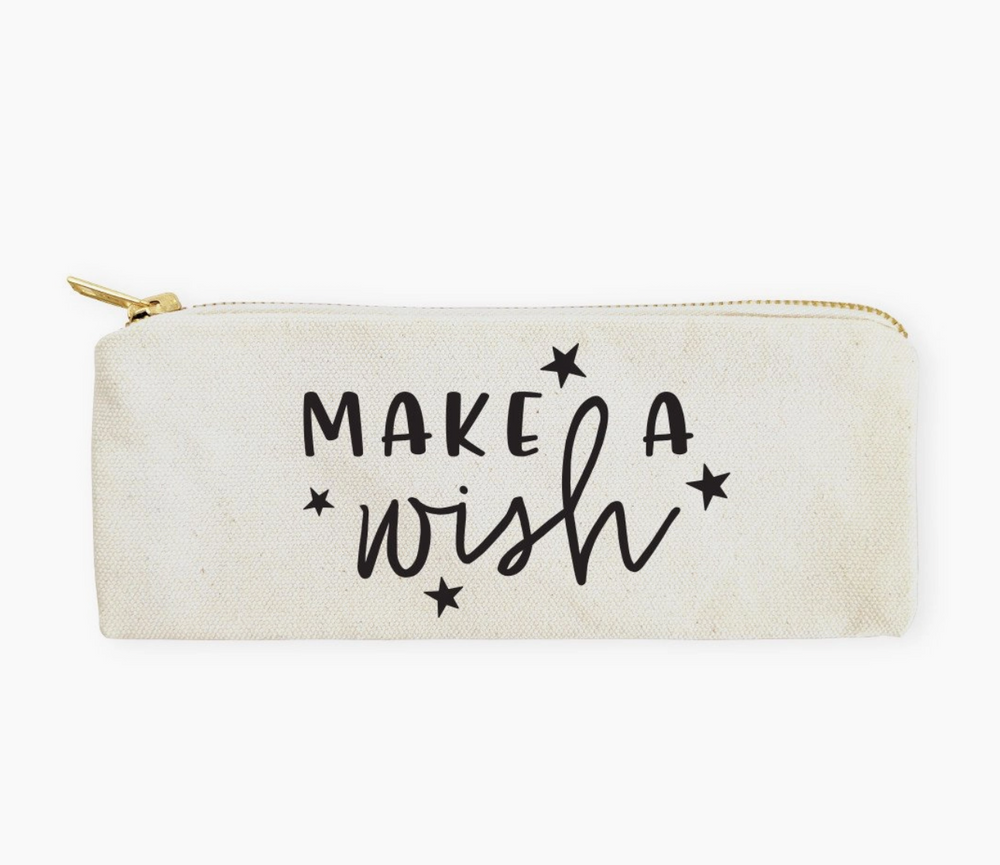
            
                Load image into Gallery viewer, Make A Wish Pencil Case Pouch
            
        