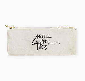 
            
                Load image into Gallery viewer, You Got This Pencil Case Pouch
            
        