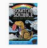 Mini Scratch & Scribble Art Kit: Playful Pups