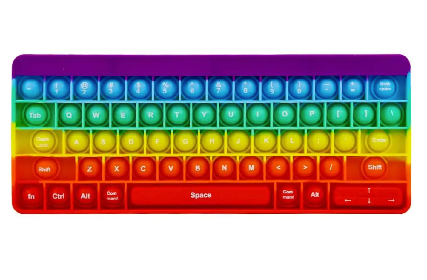 Sensory Fidget Toy | Keyboard Shape with Letters
