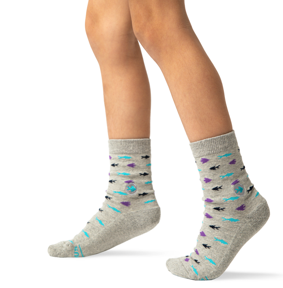 Kids socks that protect oceans