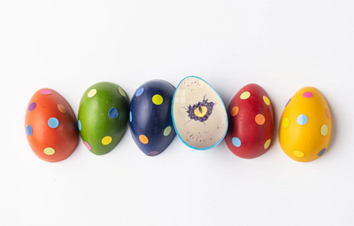 Dinosaur Eggs Beeswax Crayons