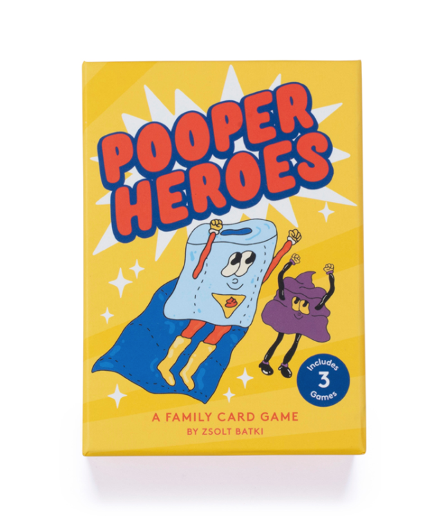 Pooper Heroes - A Family Card Game