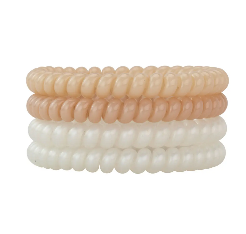 Slick Hair Coils - Small Nude