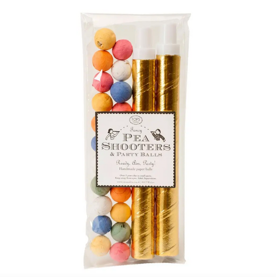 Fancy Pea Shooters (Includes 2 Tubes)