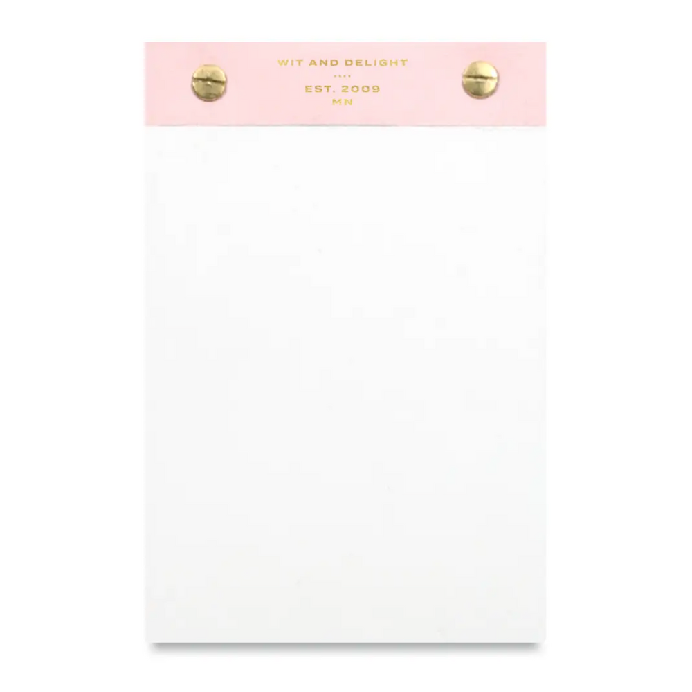 Desktop Notepad - Pink