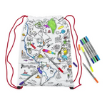World Map Backpack