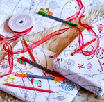 Color-In Holiday Gift Wrap