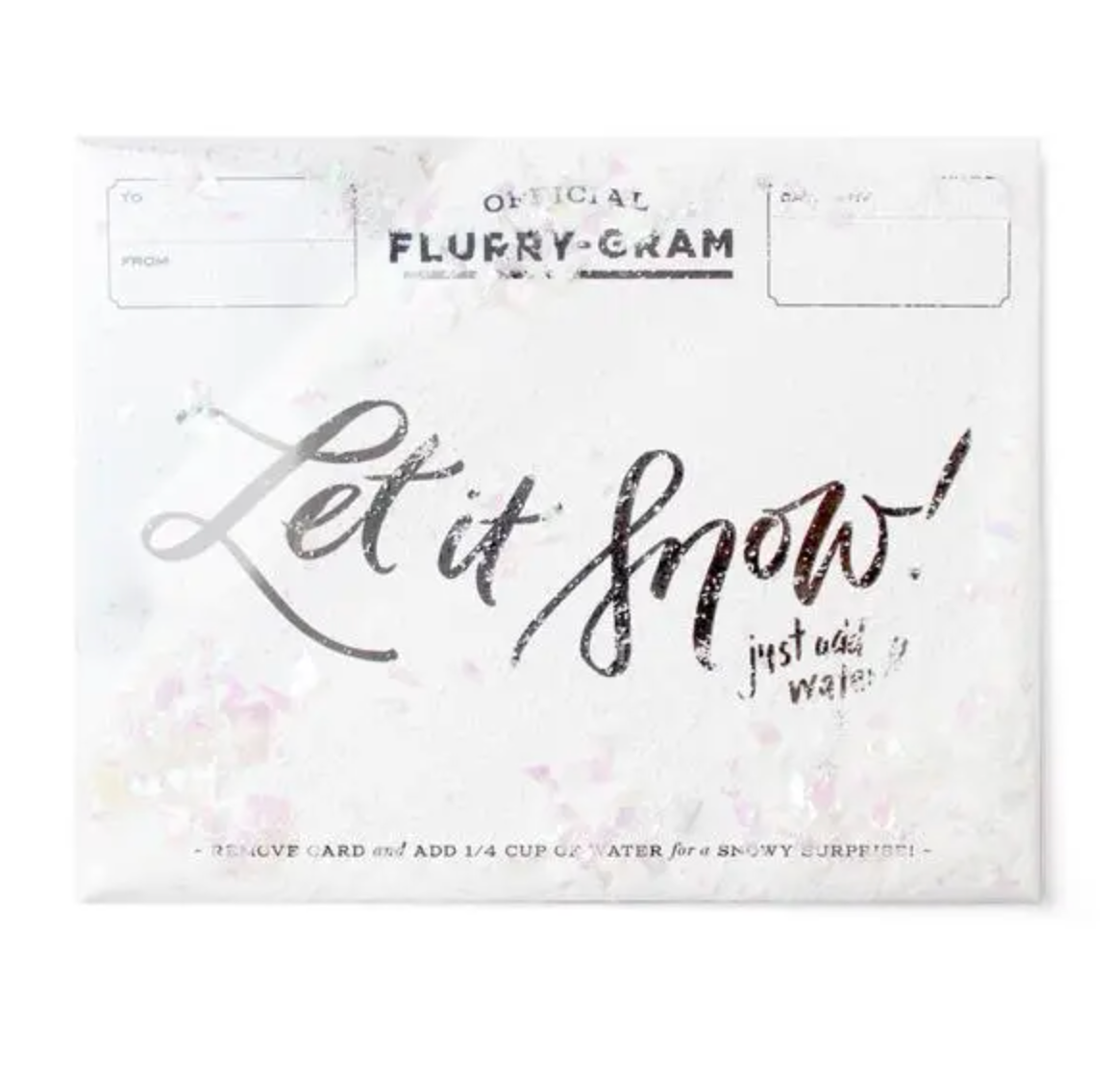 Flurry-Gram Confettigram