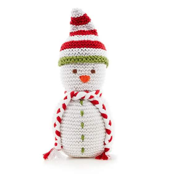 Snowman Rattle