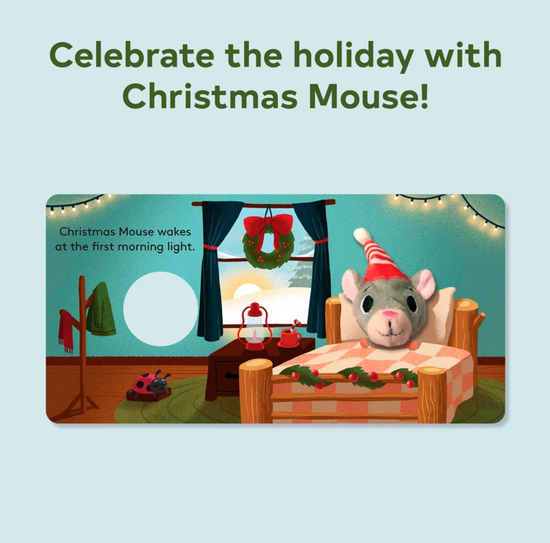 Christmas Mouse: Finger Puppet Book