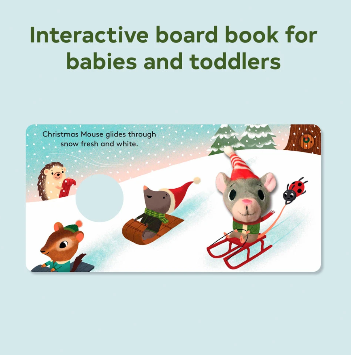 Christmas Mouse: Finger Puppet Book