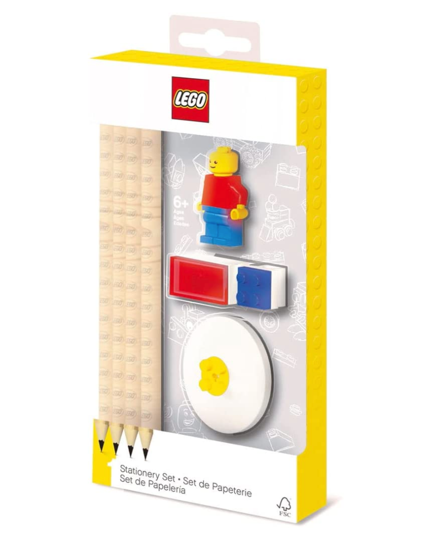 Load image into Gallery viewer, LEGO Stationery Set with Minifigure
