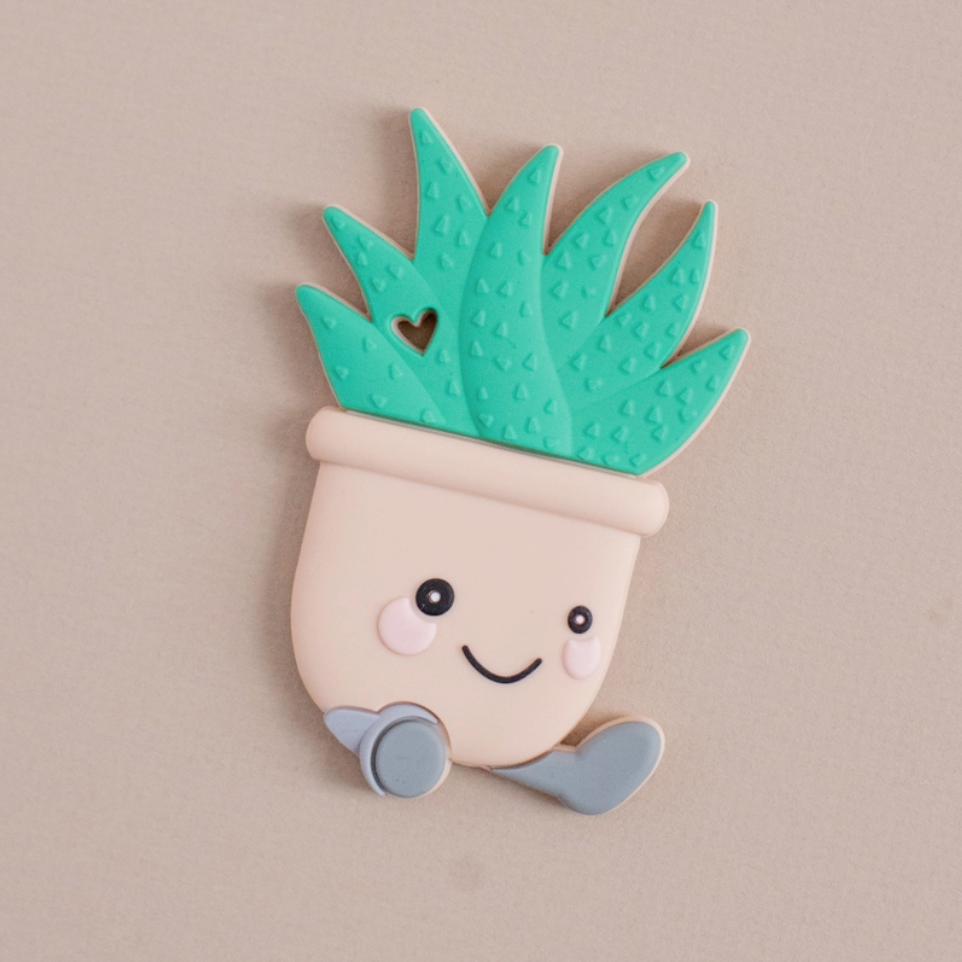 succulent airpod case Succulent Silicone Teether – Ivy & Bugz