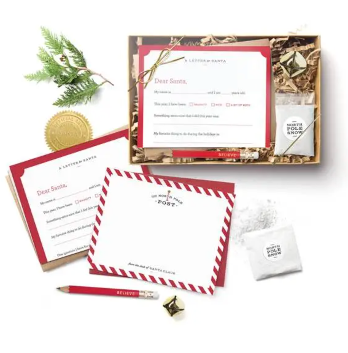 Santa Letter Kit