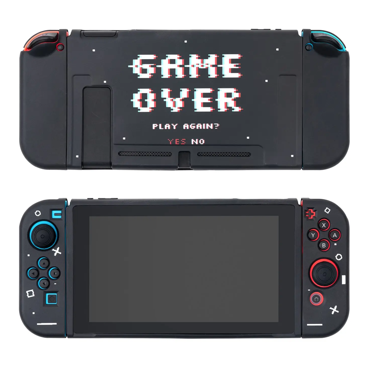 Game Over Switch Case - Black Retro Nintendo Switch Bundle