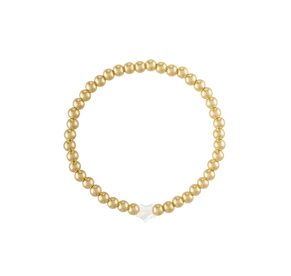 Star Pearl Gold Bracelet
