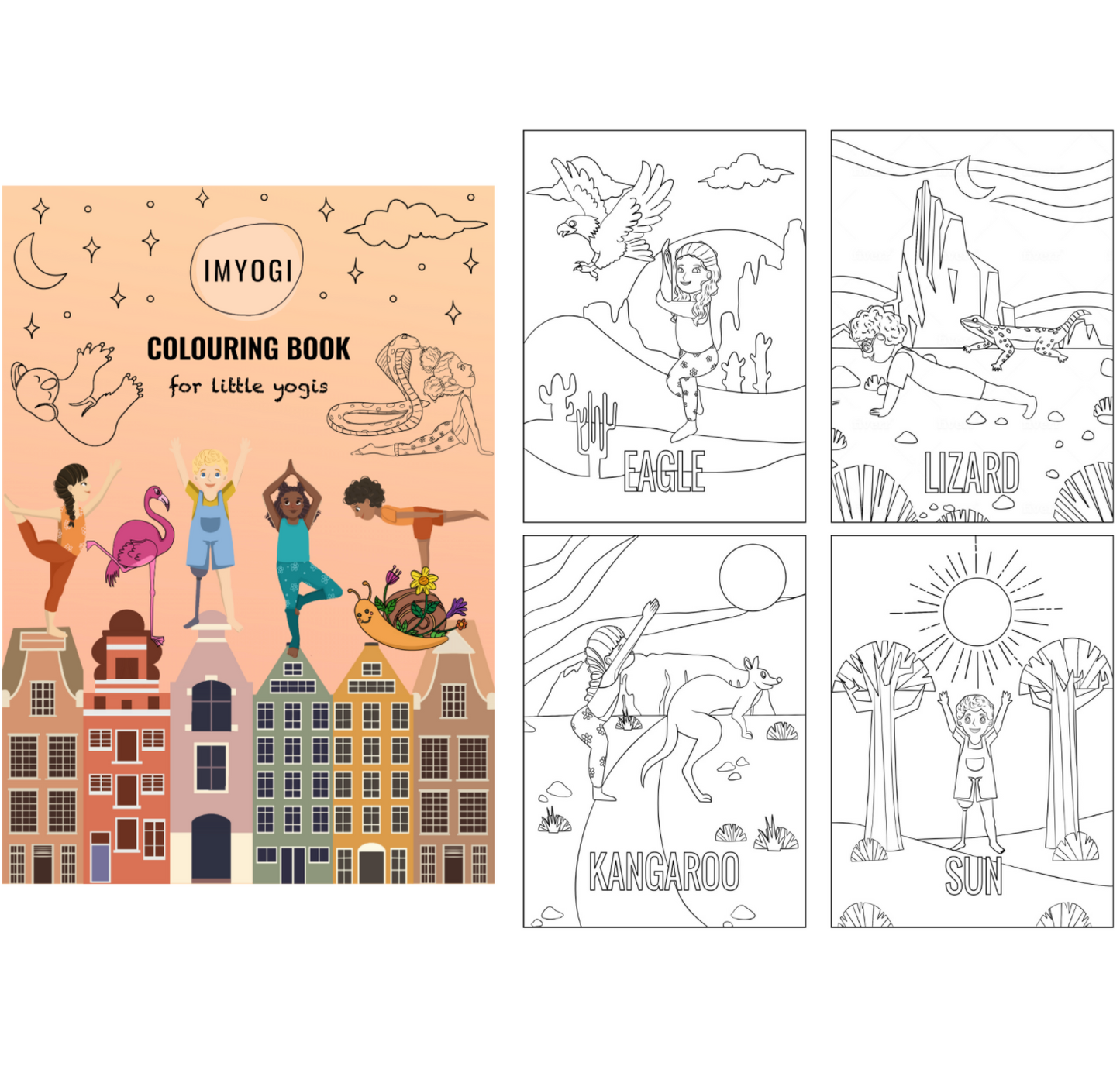 Load image into Gallery viewer, IMYOGI Coloring Book
