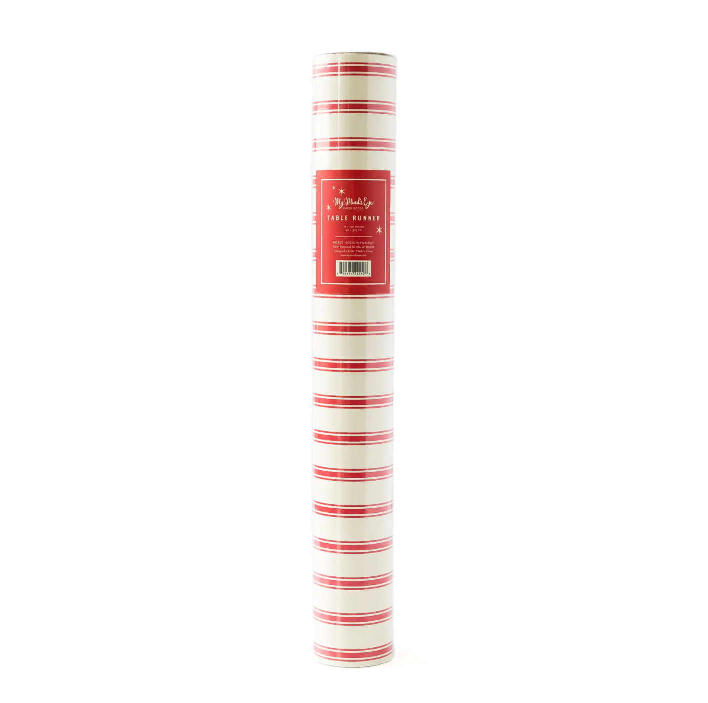 Red Striped Table Runner