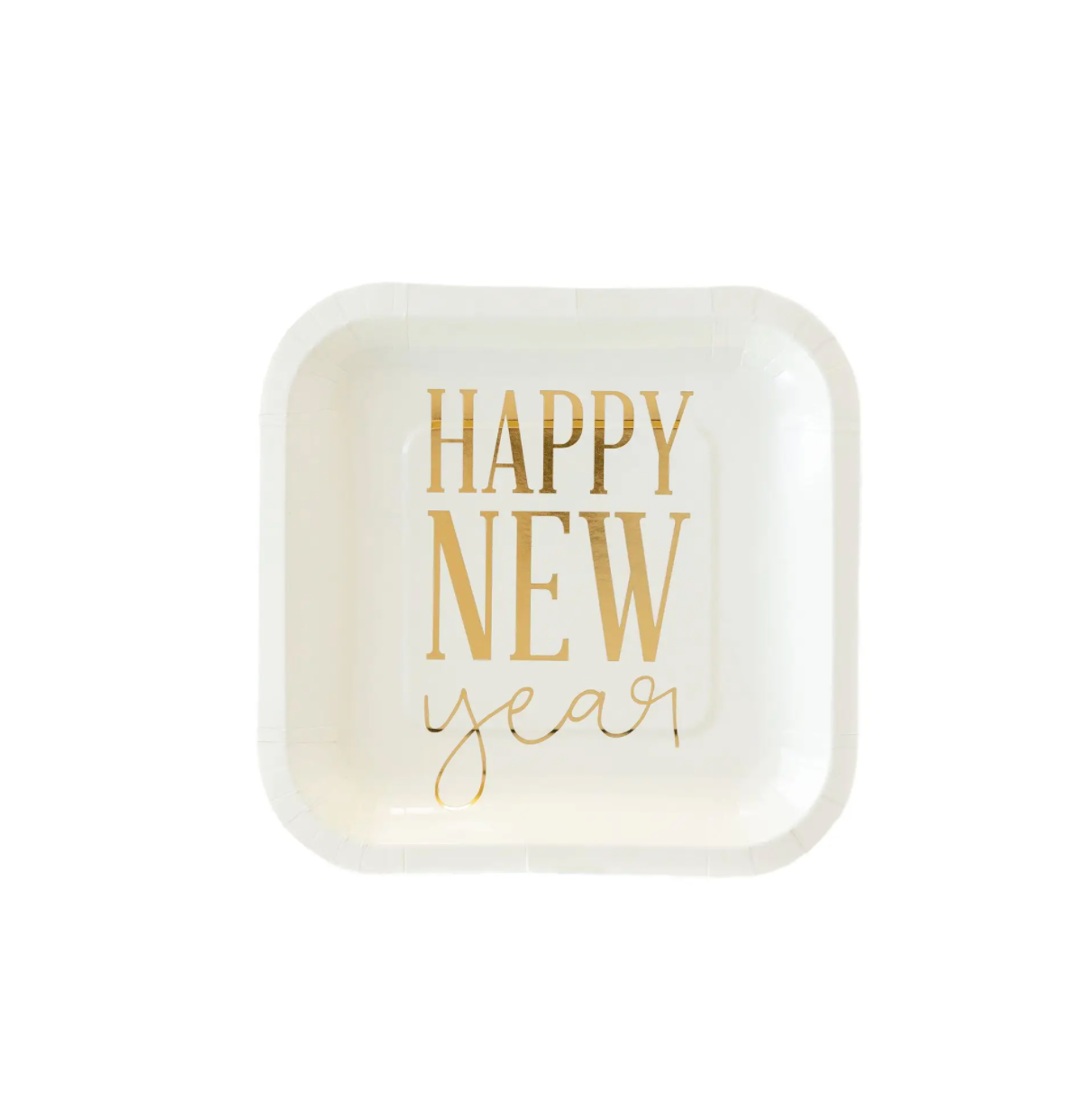 Happy New Year 7" Plate