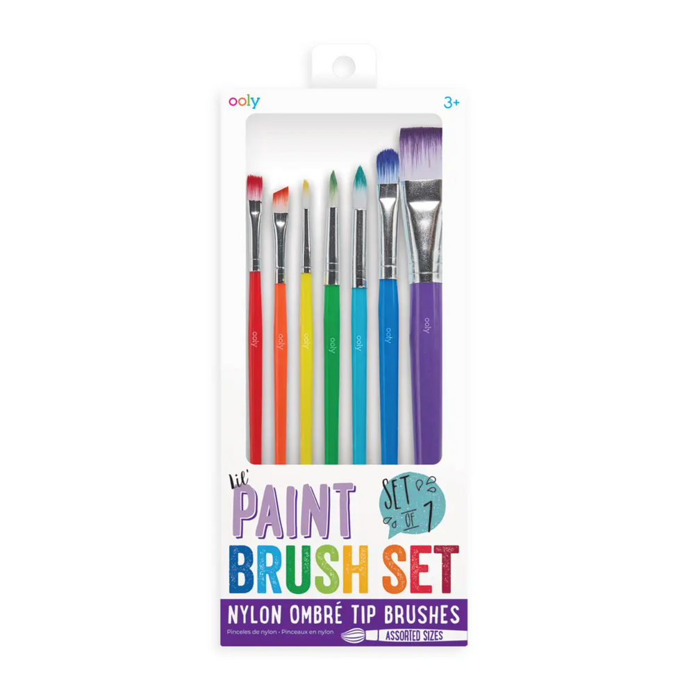 Lil' Paint Brush Set- Set of 7