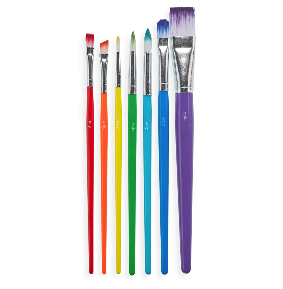 Lil' Paint Brush Set- Set of 7