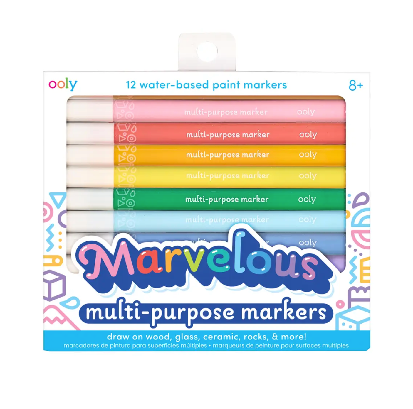 Marvelous Mutli Purpose Paint Marker - set of 12