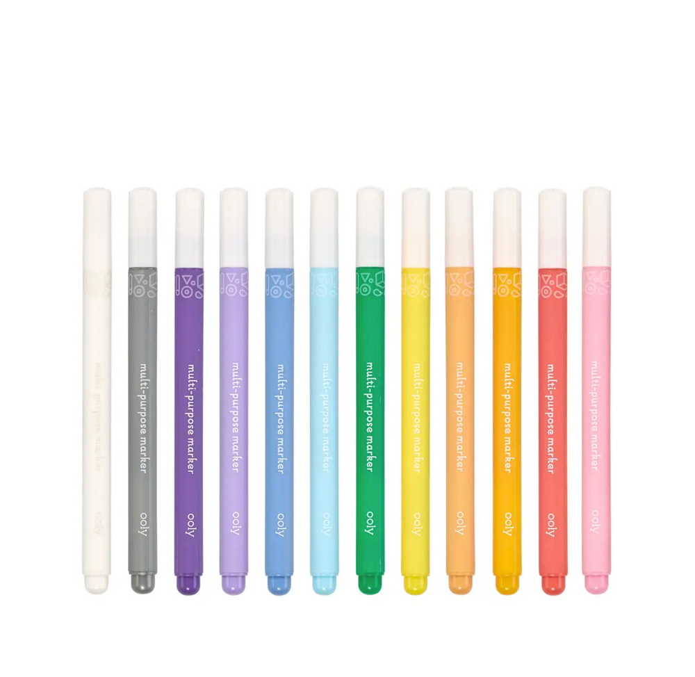 Marvelous Mutli Purpose Paint Marker - set of 12