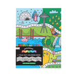 Picturesque Panorama Coloring Book - USA Road Trippin'