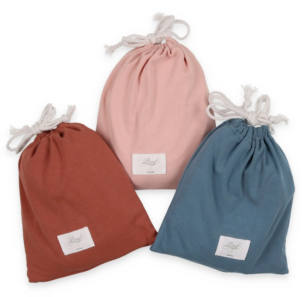 Henley Footie+bonnet-Blush