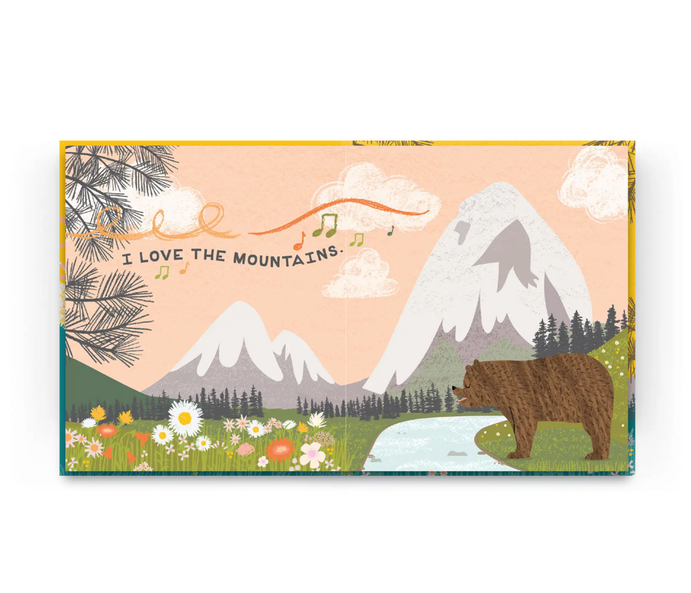 I Love the Mountains - Book