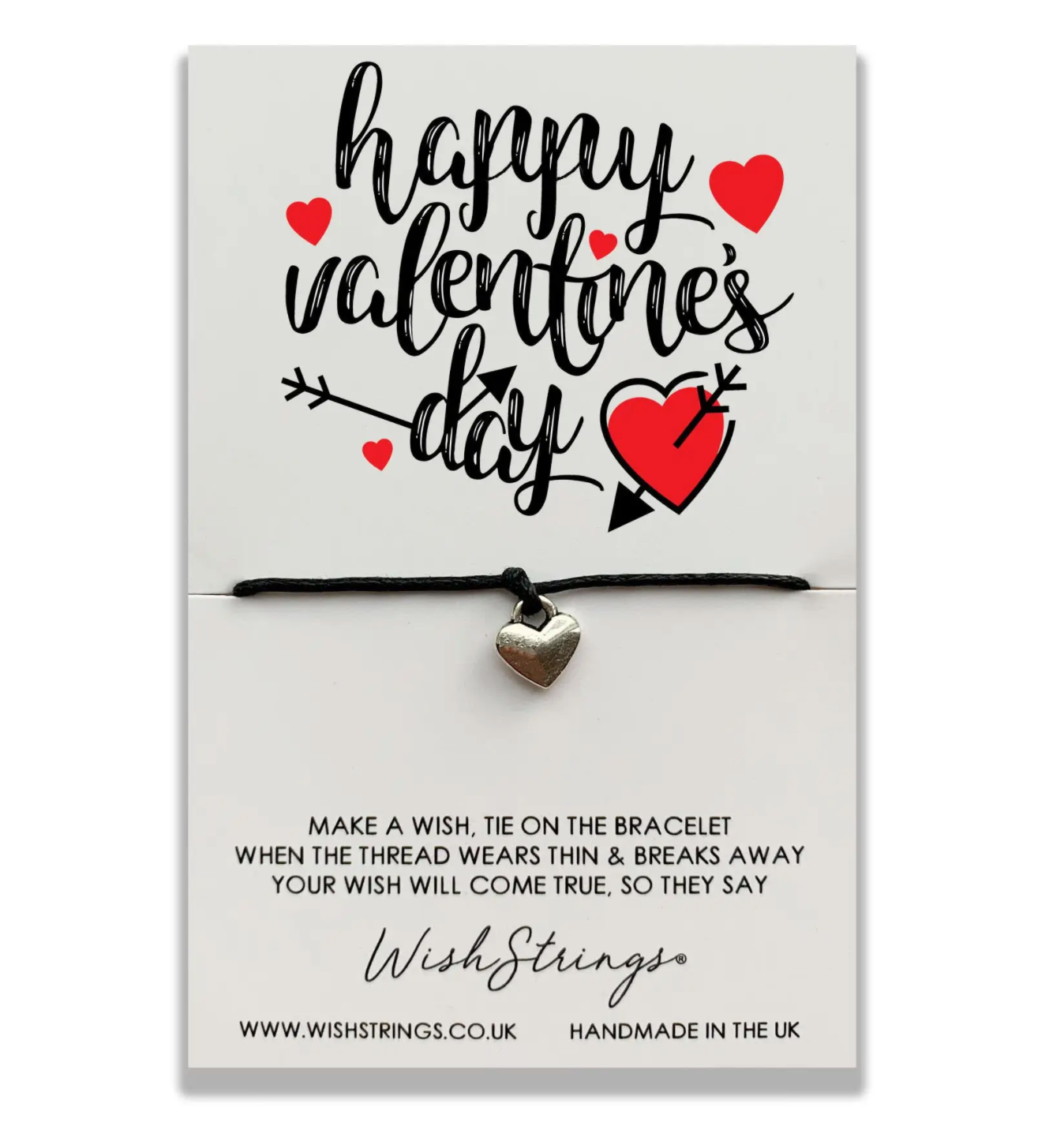 Happy Valentines Day - WishStrings Wish Bracelet