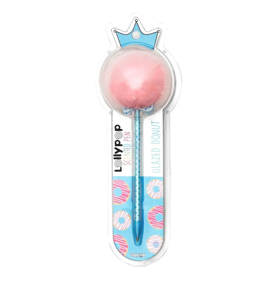 Glazed Donut - Scented Lollypop Pen