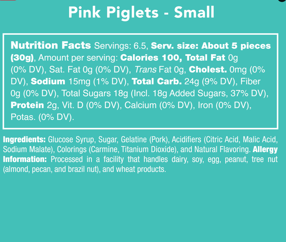 Pink Candy Piglets