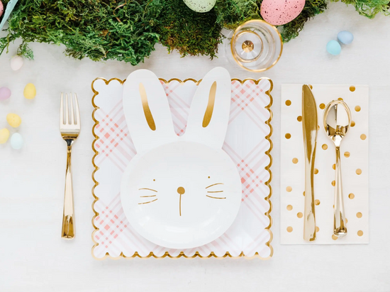 Load image into Gallery viewer, Bunny Paper Plates - 9&amp;quot; tall
