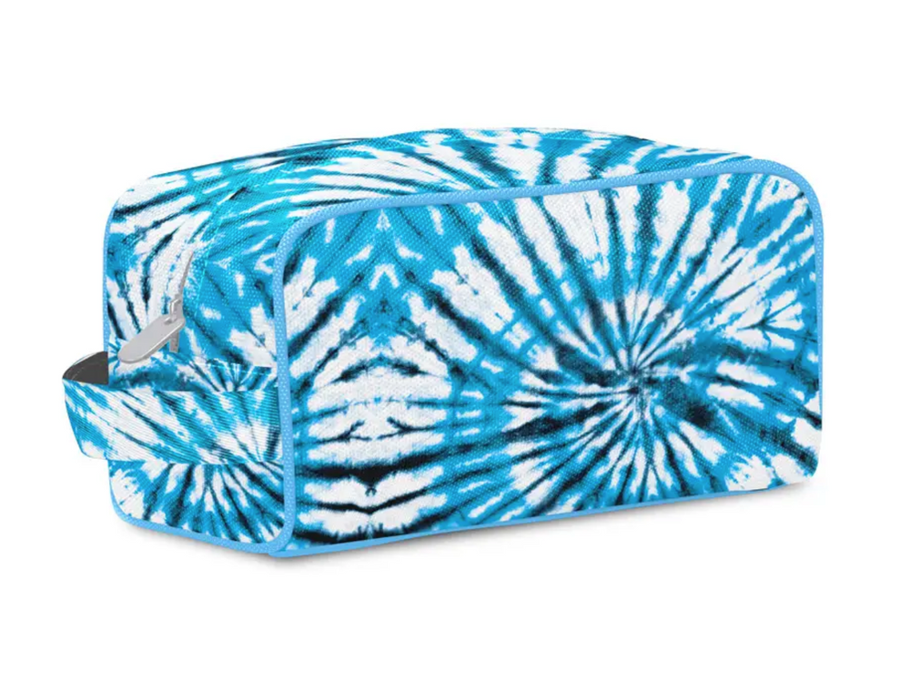 
            
                Load image into Gallery viewer, Tie-Dye Canvas Toiletry Bag - 2 colors
            
        