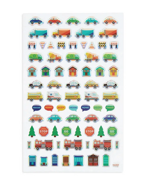 Itsy Bitsy Stickers - Workin' Wheels