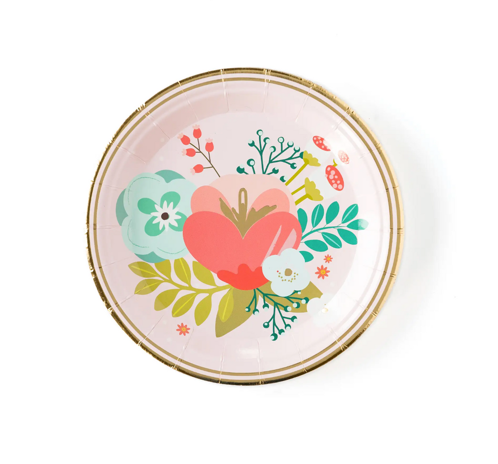 Garden Party 7" Floral Plate