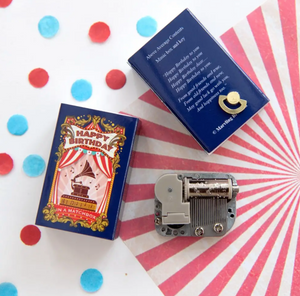 Happy Birthday Music Box In A Matchbox